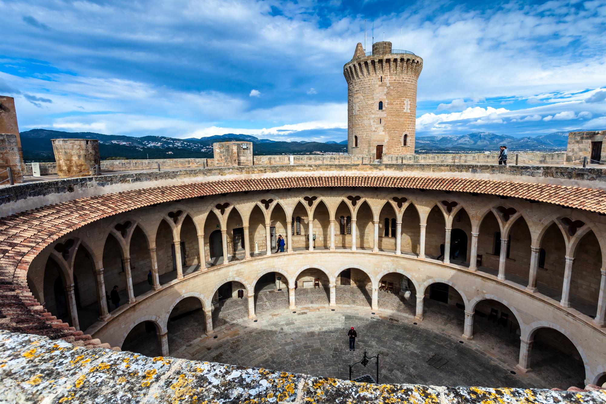 Château de Bellver à Majorque, îles Baléares