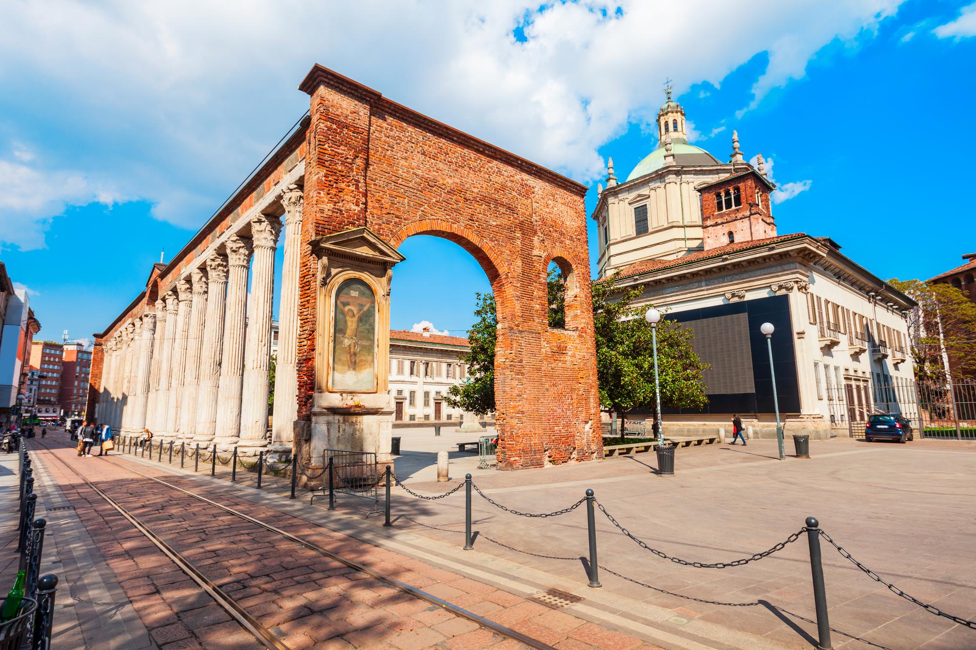 Colonnes de San Lorenzo, Milan