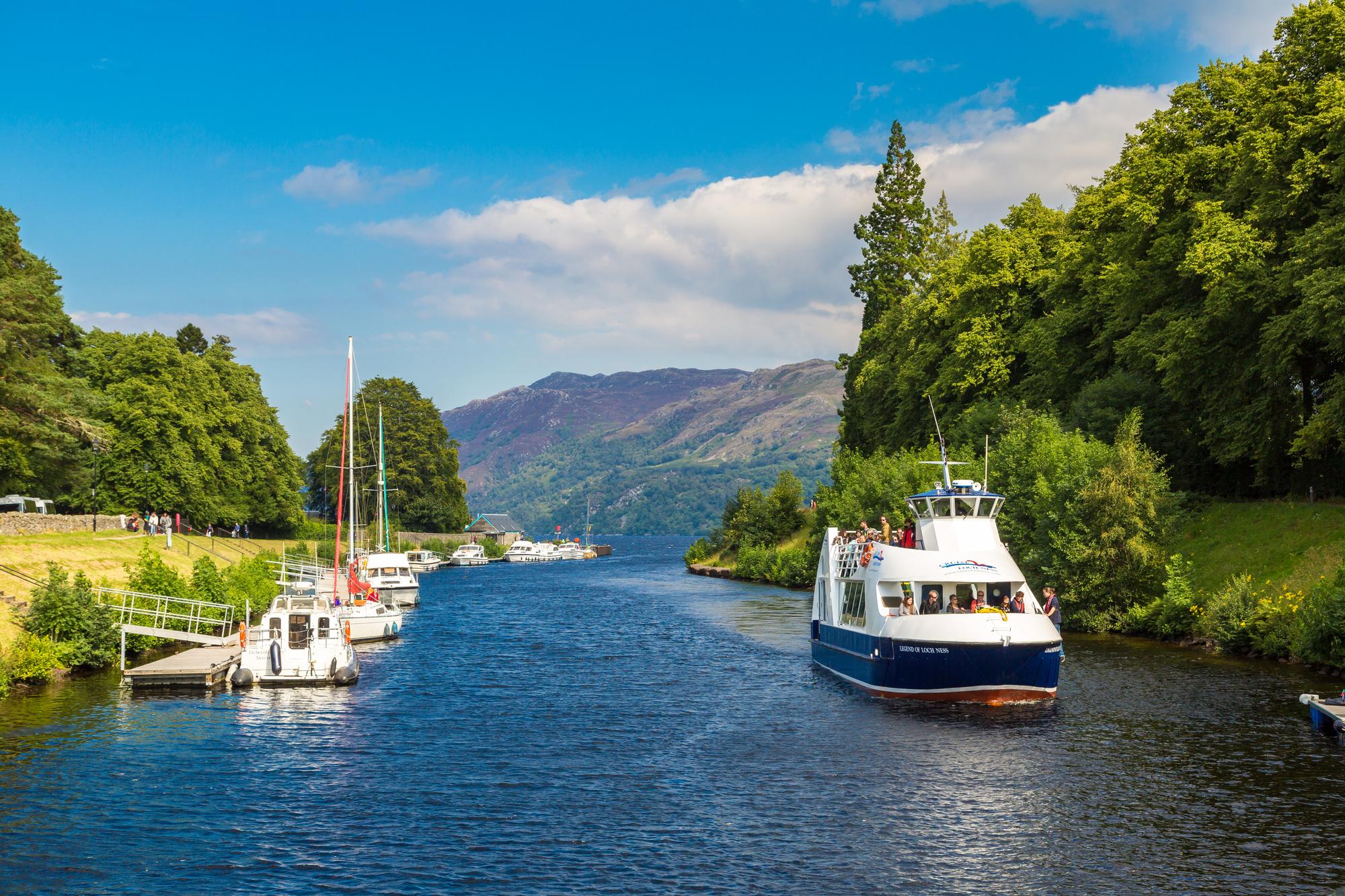 Croisière sur le Loch Ness, Écosse
