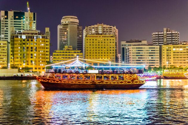 Dîner croisière à Dubaï en Dhow