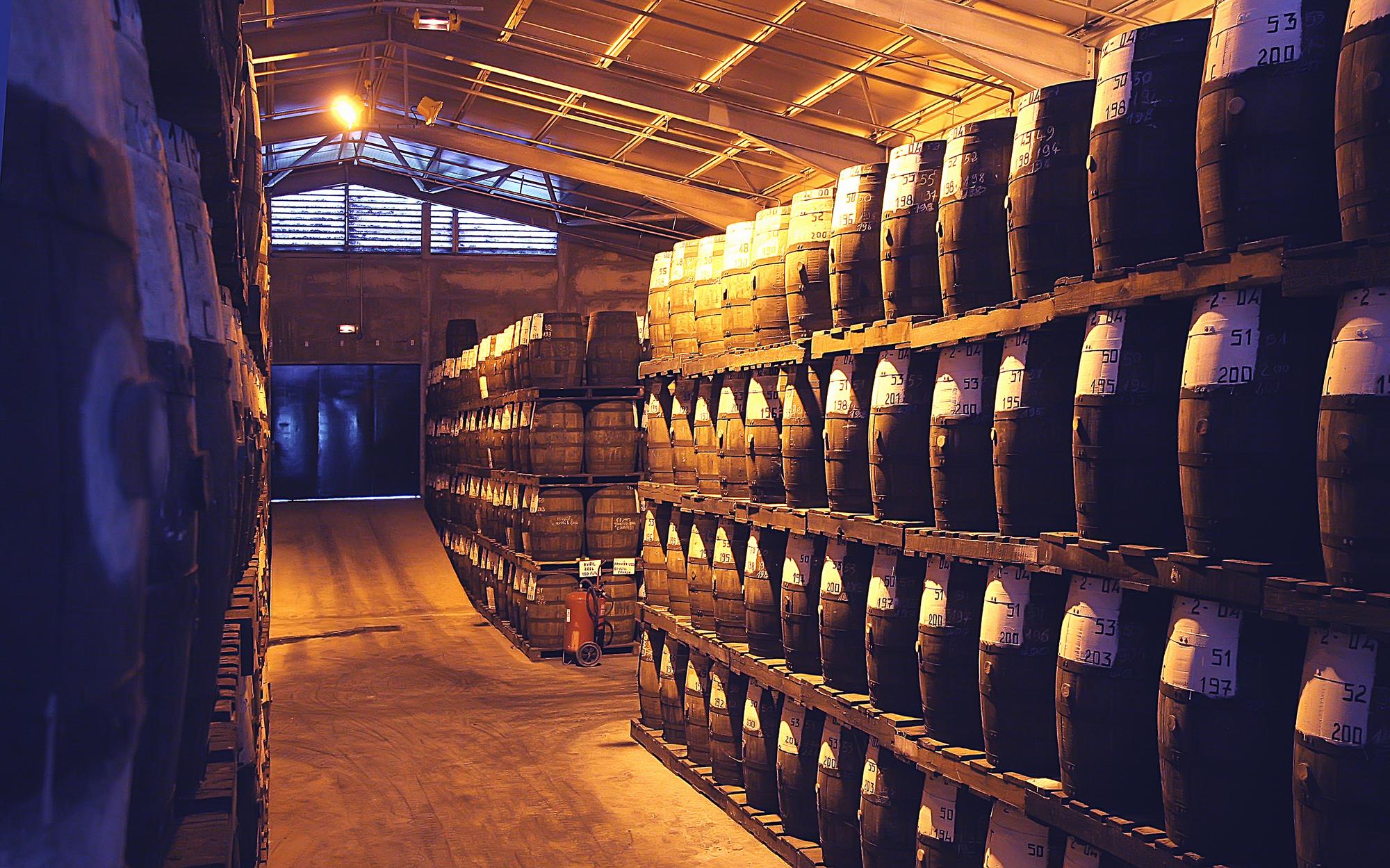 Distillerie Saint-James en Martinique