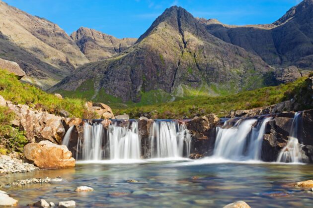 Fairy Pools, île de Skye, Écosse