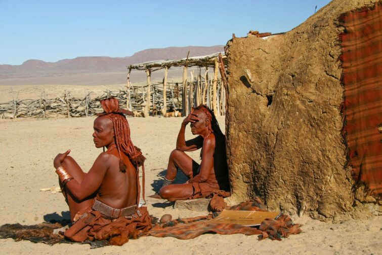 Femmes Himba, Purros, Namibie
