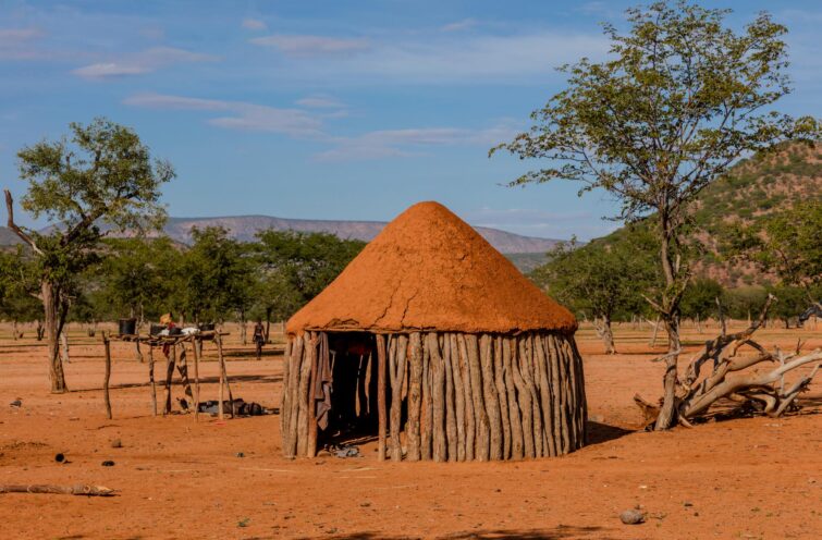 Hutte traditionnelle Himba