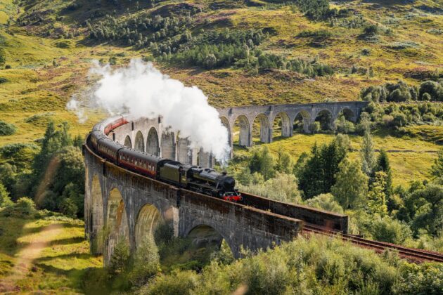 Jacobite Train, Highlands, Écosse