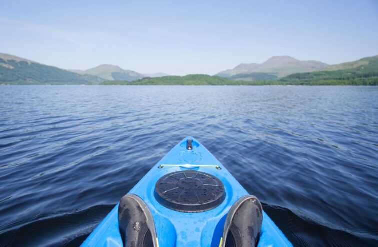 Kayak sur le Loch Lomond