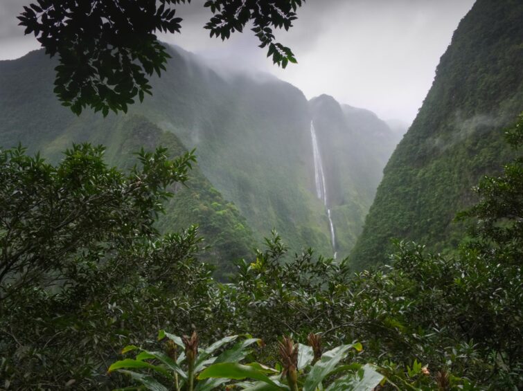La cascade Blanche, île de La Réunion