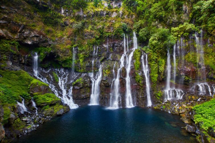 La cascade Langevin, île de La Réunion