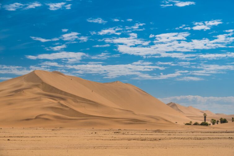 La dune 7 près de Walvis Bay en Namibie