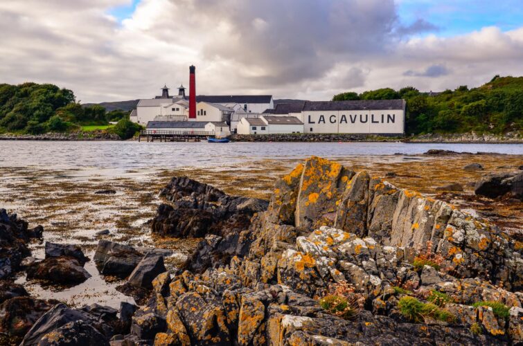 Lagavulin à Port Ellen, Écosse