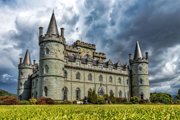 Le Château d'Inveraray en Écosse