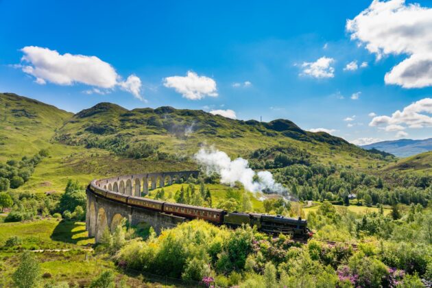 Le Viaduc de Glenfinnan dans Harry Potter, Écosse