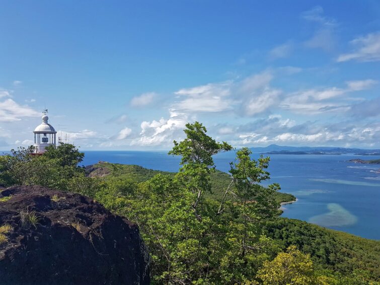 Le point de vue du phare de la Caravelle en Martinique