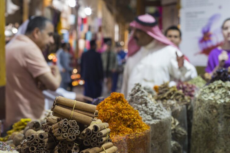 Le souk aux épices à Dubaï