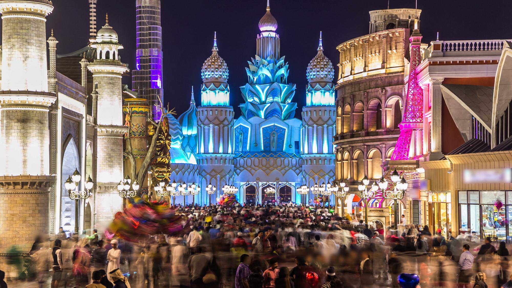 L'entrée du Global Village à Dubaï