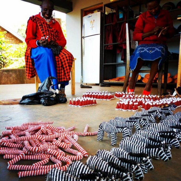 Les marchés du Kiretono Resource Center à Karatu, Tanzanie