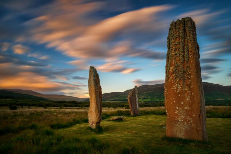 Machrie Moor Stone, île d'Arran, Écosse