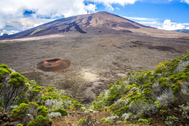 Piton de la Fournaise à La Réunion