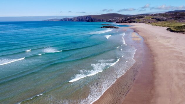 Plage de la baie de Sandwood, Écosse