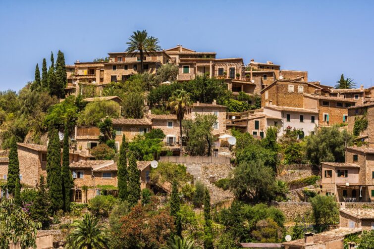 Village de Deià, Majorque, Baléares