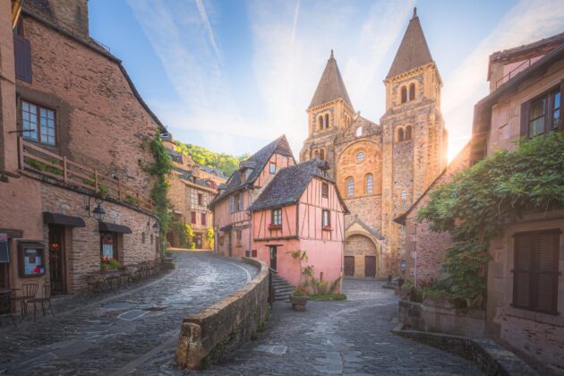 Village médiéval et abbaye Sainte-Foy de Conques