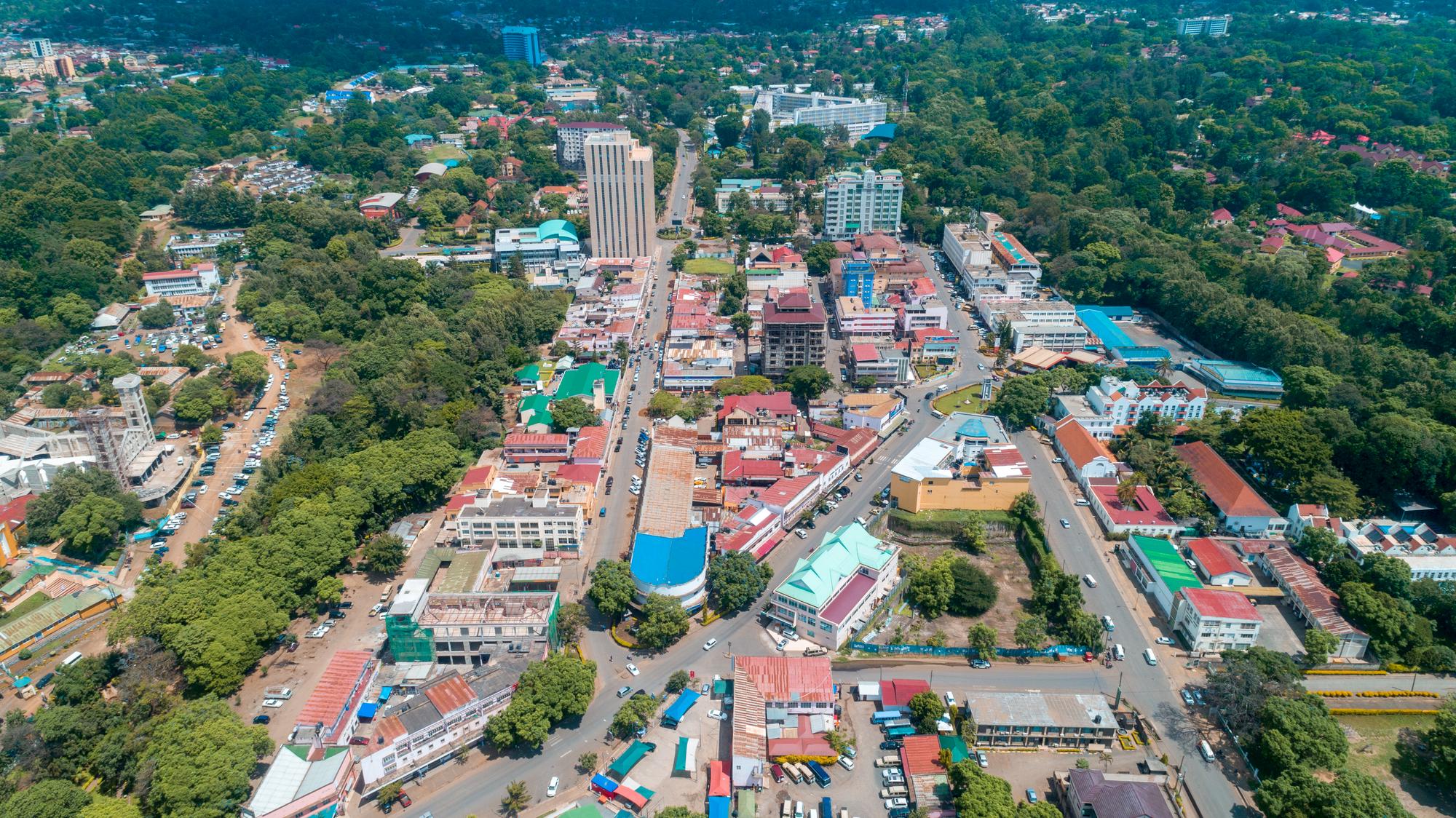 Ville d'Arusha en Tanzanie