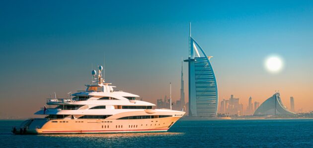 croisière en yacht à Dubaï