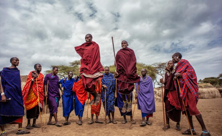 danse traditionnelle guerrière Massaï