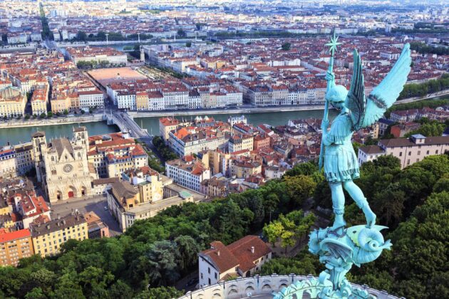 lyon vue de la presqu'île