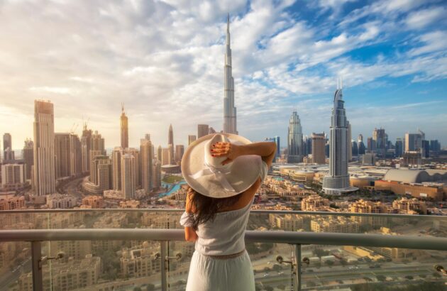 point de vue sur Dubaï