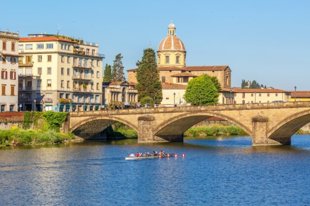 Balade sur l'Arno, Florence