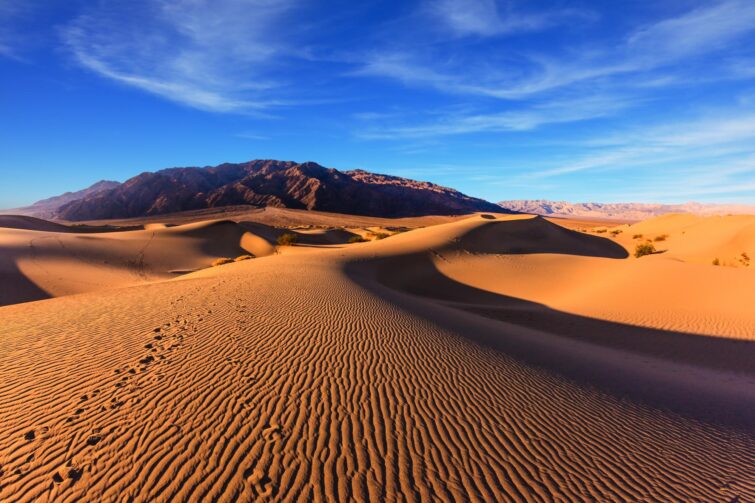 Dunes de Mesquite, Parc national de la Vallée de la Mort