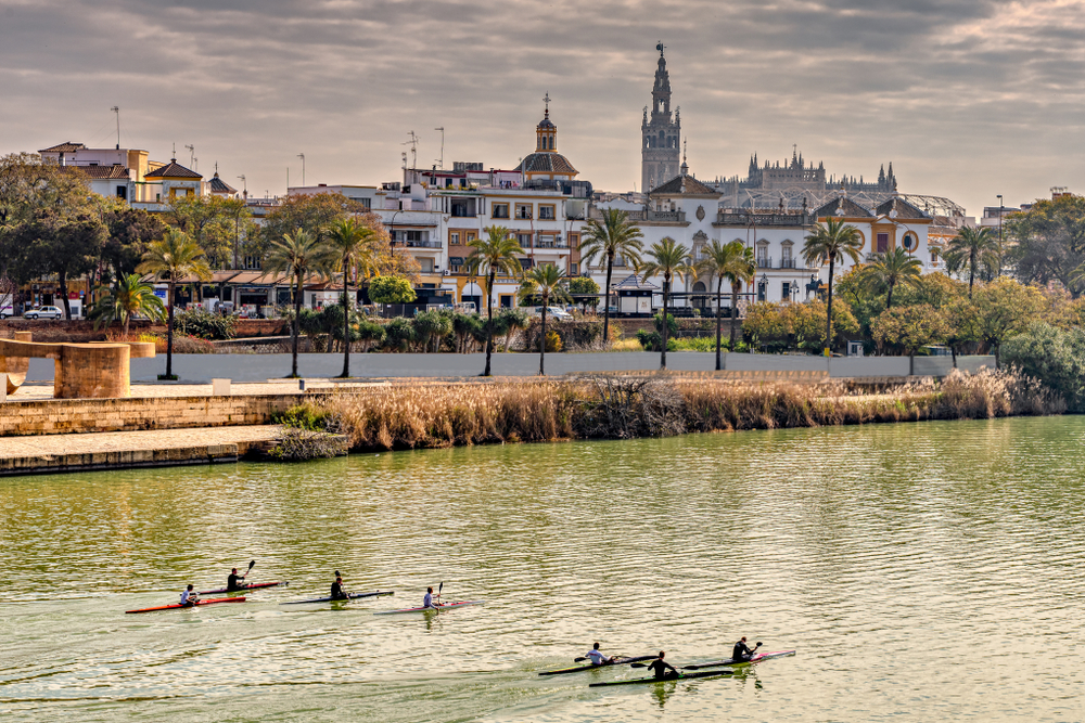 kayak sur le Guadalquivir