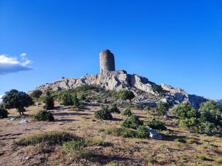 La tour de la Massane dans les Pyrénées