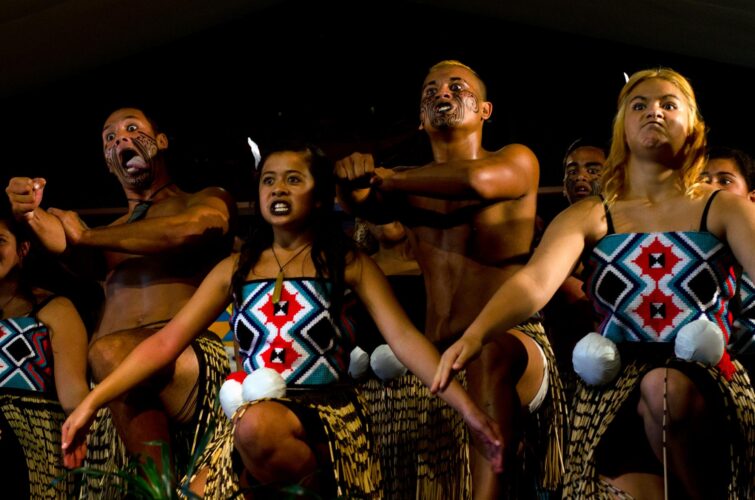 Le Haka, une danse traditionnelle polynésienne