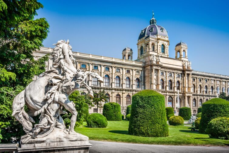 Le musée d'Histoire de l'art à Vienne en Autriche