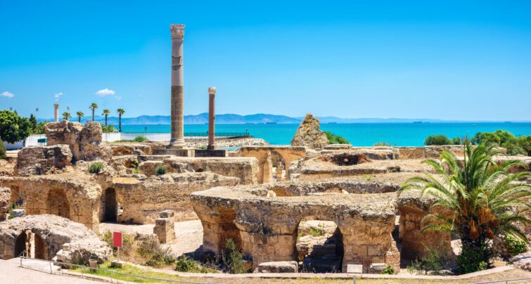 Ruines de Carthage à Tunis