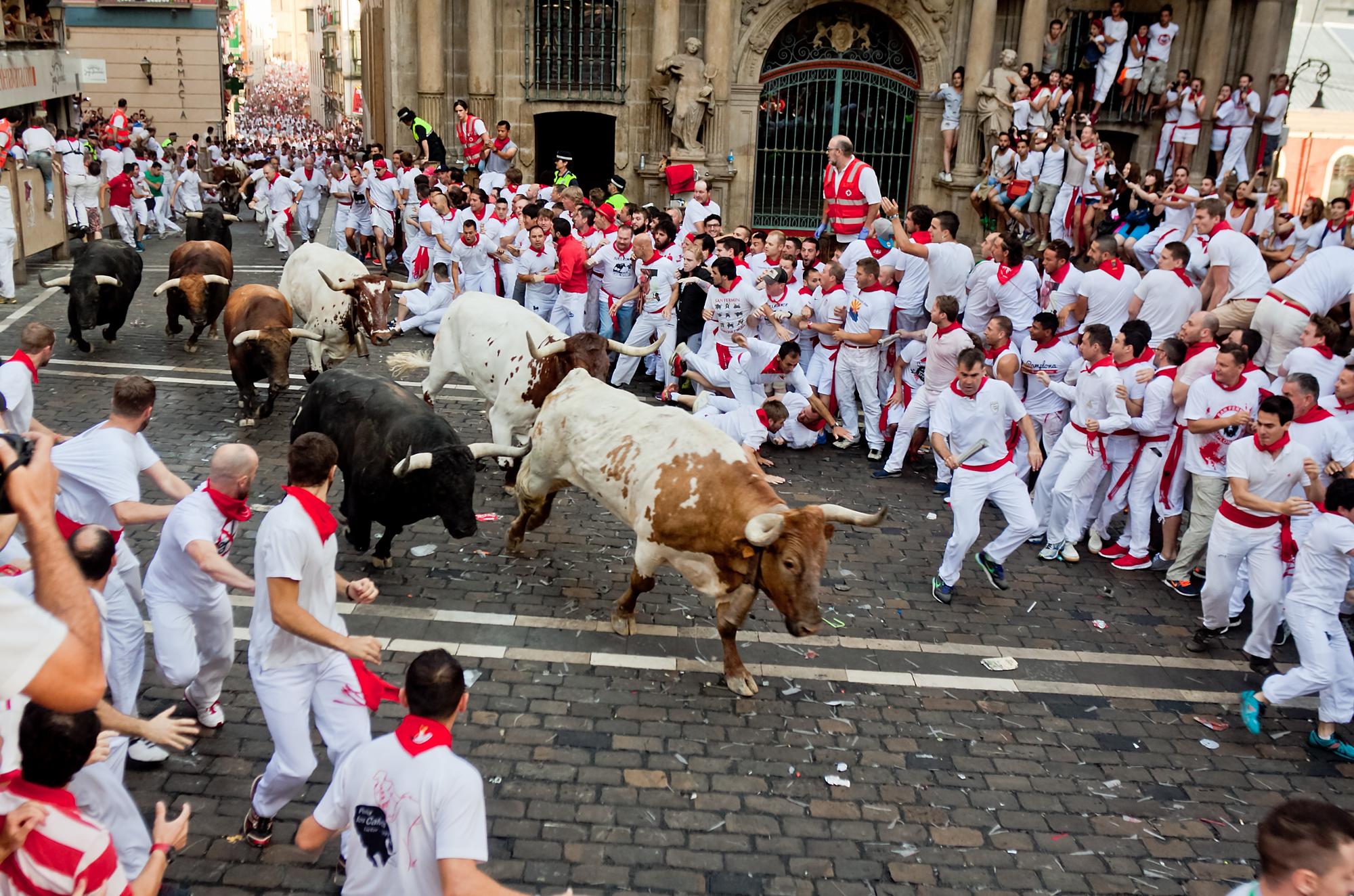 San Firmín à Pampelune