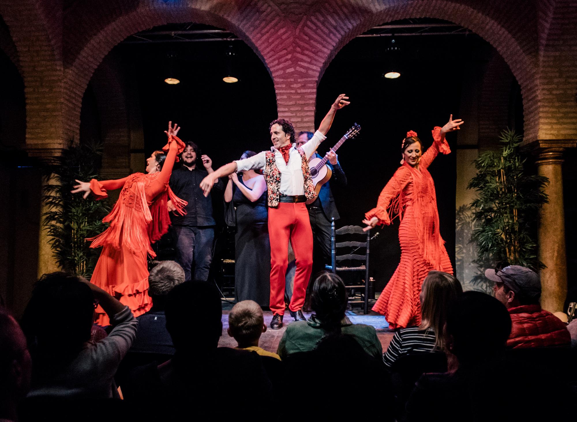 Spectacle au musée del baile flamenco