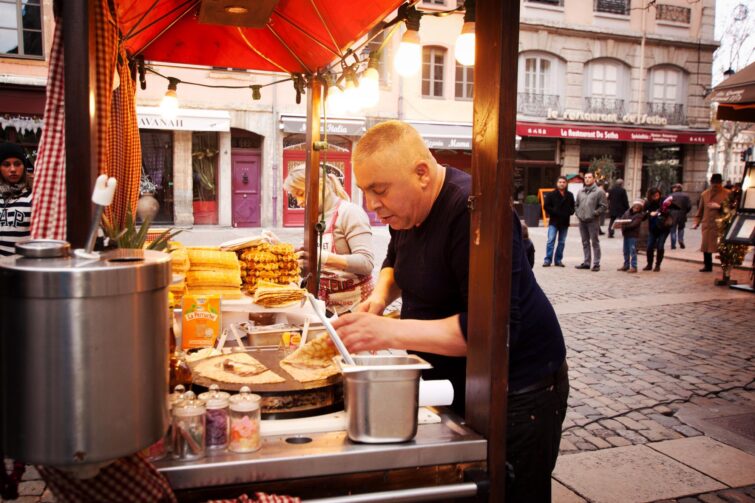 Street Food Tour dans les rues de la Croix-Rousse à Lyon, Auvergne-Rhône-Alpes