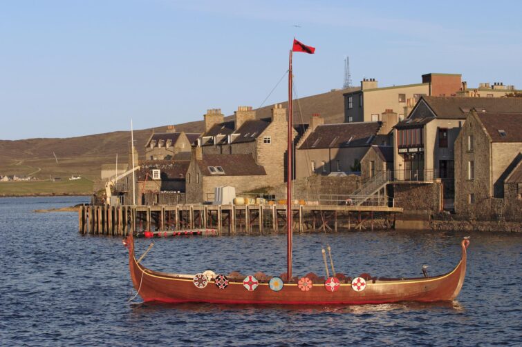 bateau viking Shetland