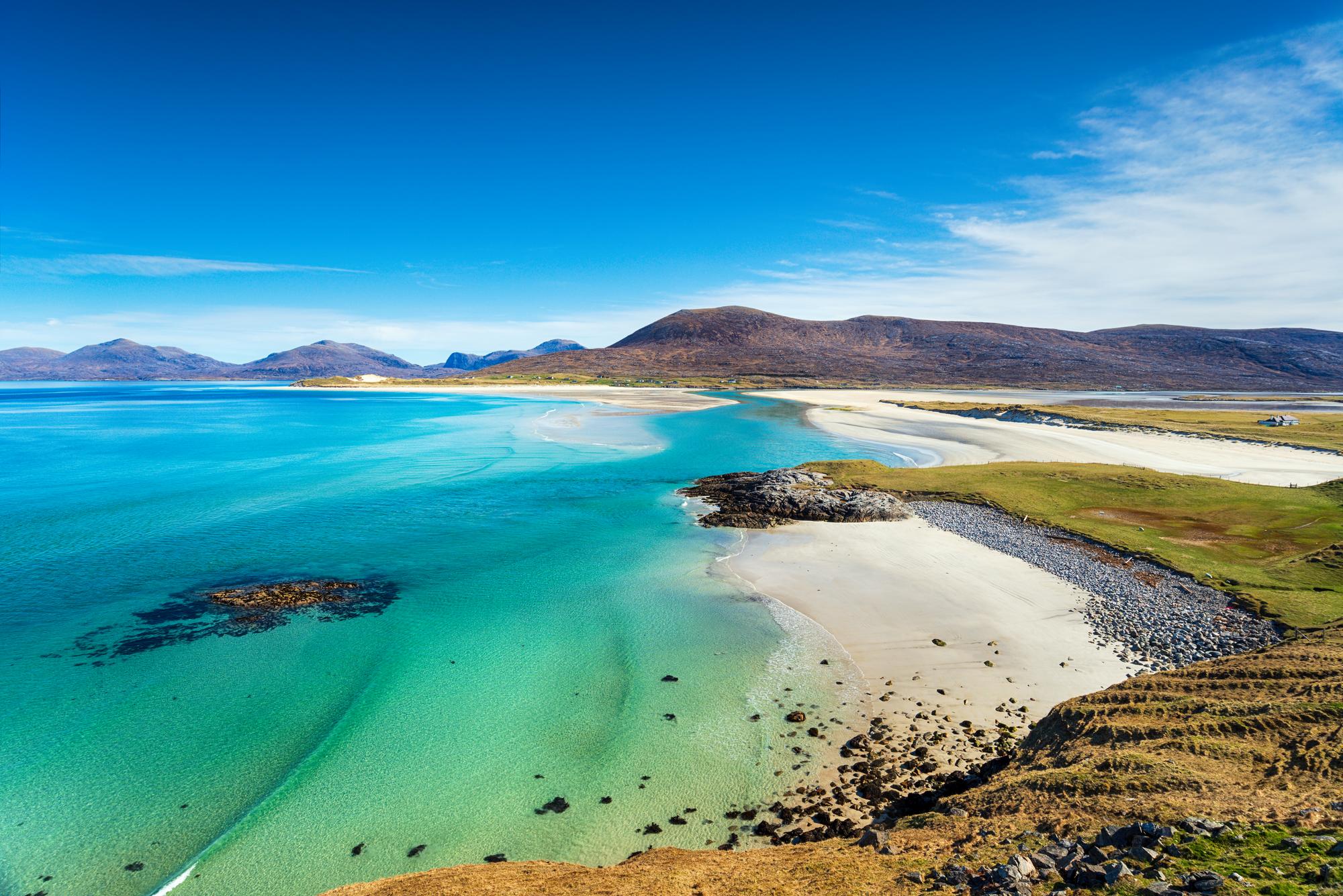 plage Seilebost île Harris