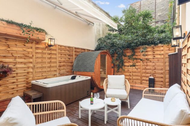 Airbnb avec jacuzzi et sauna à Paris
