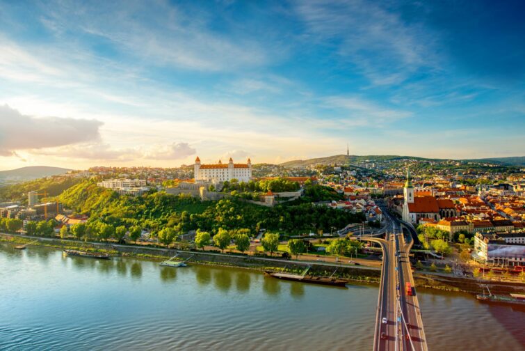 Bratislava et le Danube