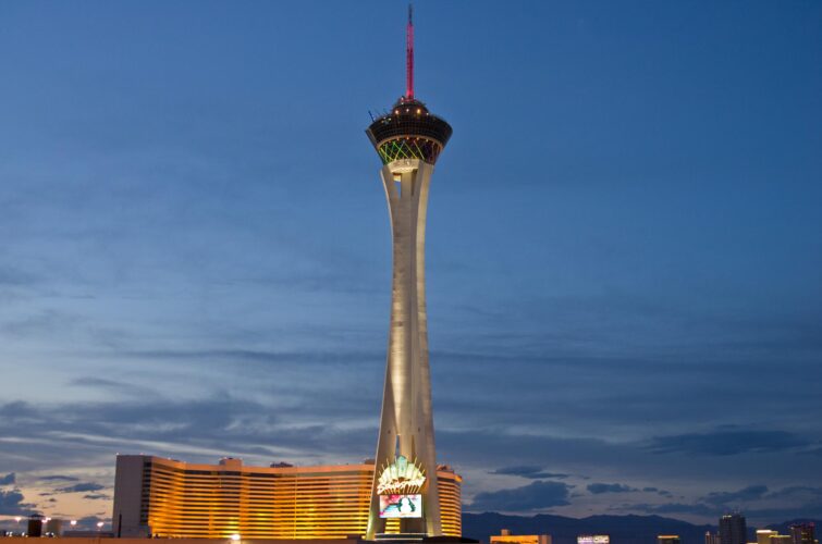 Faire un saut depuis la tour Stratosphere à Las Vegas