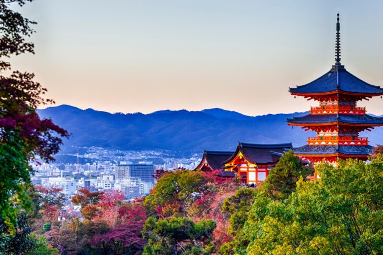 Kiyomizu-dera à Kyoto