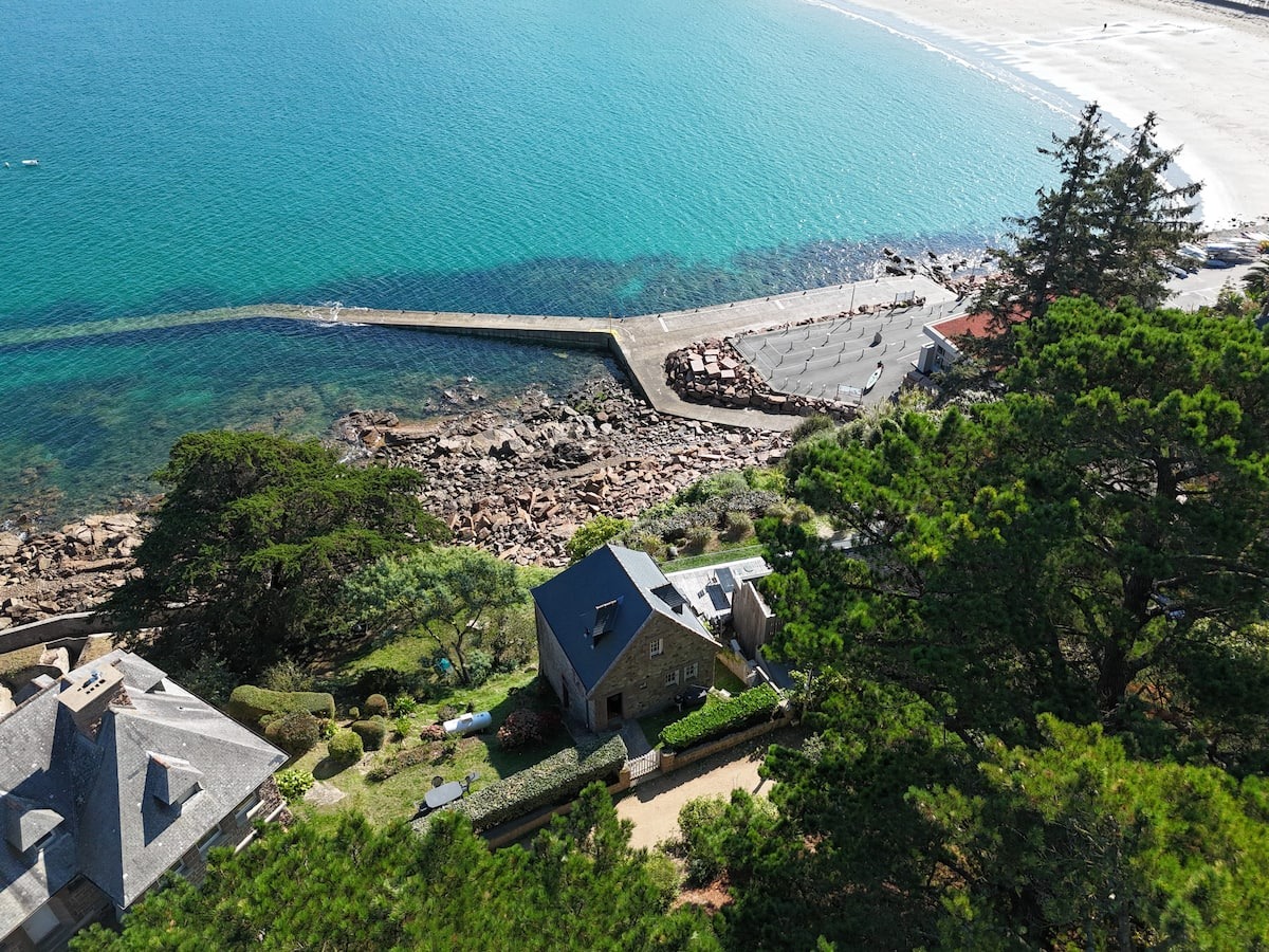 La maison du sentier – Trestraou vue mer
