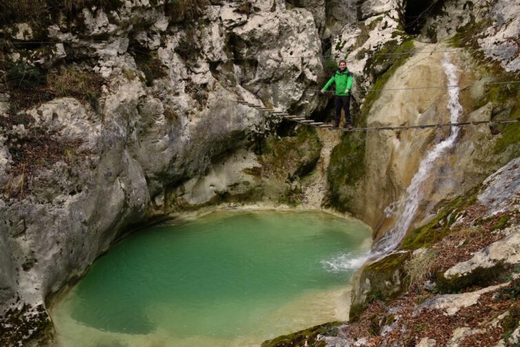 Le sentier des 7 cascades, Croatie