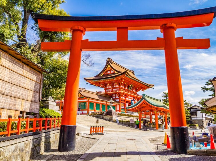 Temple Fushimi-Inari au Japon