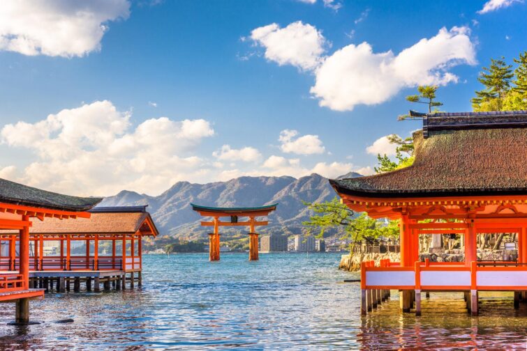 Temple Itsukushima-jinja à Miyajima